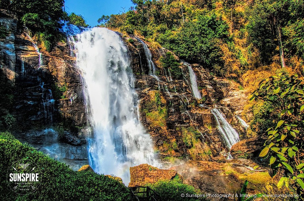 Vachiratarn Waterfall, Doi Inthanon National Park, Chiang Mai, Thailand