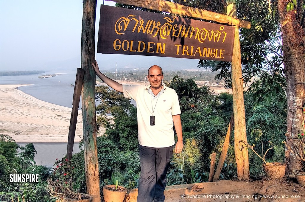 Me at the Golden Triangle, Chiang Saen, Thailand