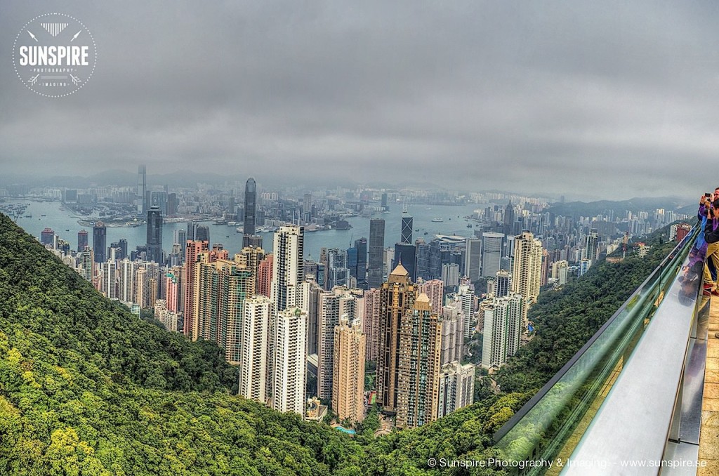 Hong Kong view from Victoria Peak