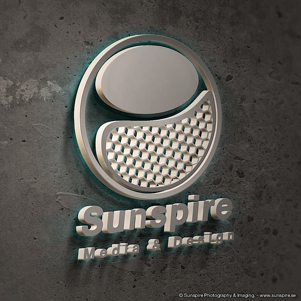 3D Logotype, Concrete wall. Created in Photoshop CC