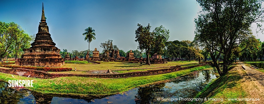 Panorama - Sukhothai Historical Park - Sukhothai, TH