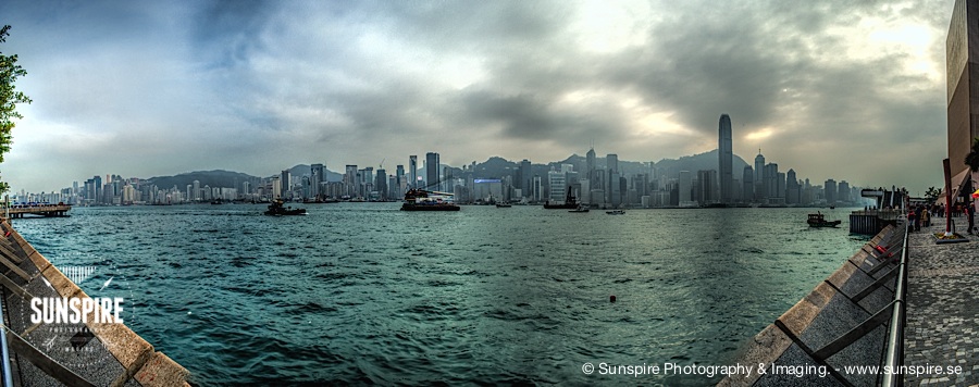Panorama - Victoria Harbour - Hong Kong