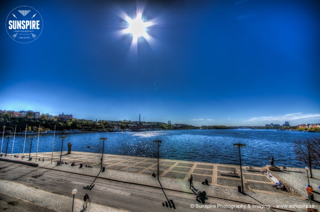 Another wide-angle shot... Riddafjärden, Stockholm, SE
