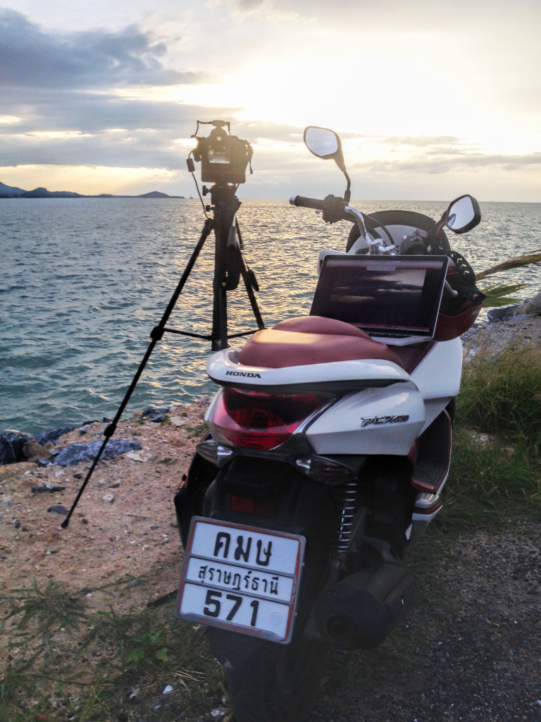 Timelapse photography session