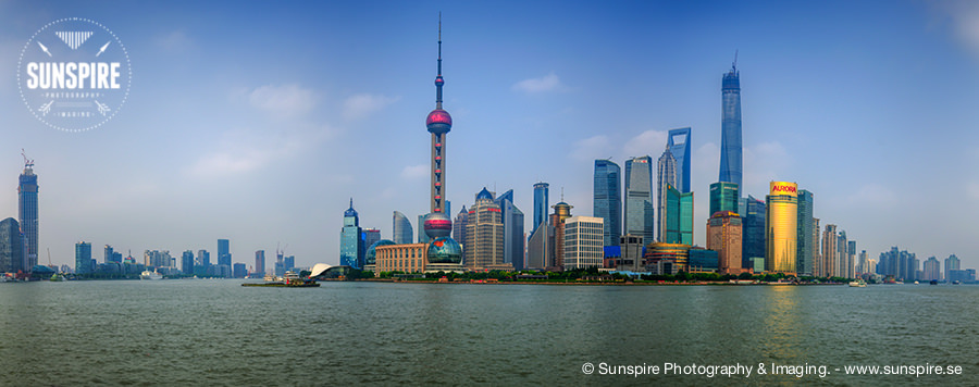 Panorama - The Bund, Shanghai