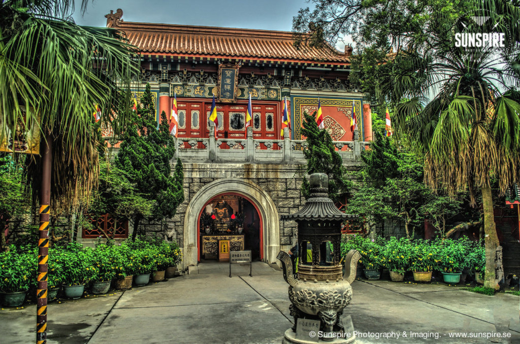 Po Lin monastery, Lantau Island, Hong Kong