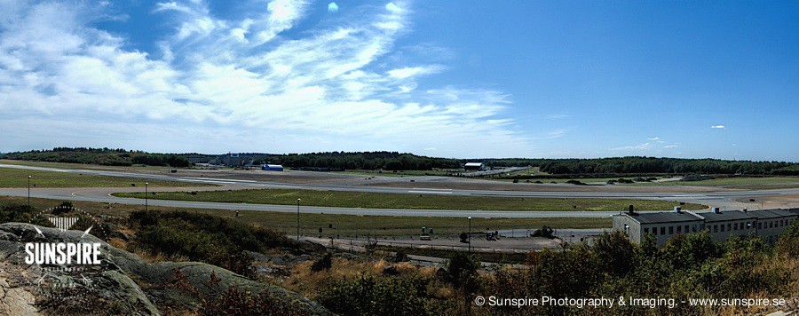 Panorama - Bromma Airport, Stockholm, Sweden